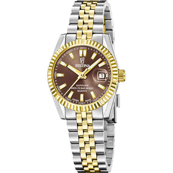 Montre Festina Femme Swiss Made in Acier F20088/3 - F20088/3